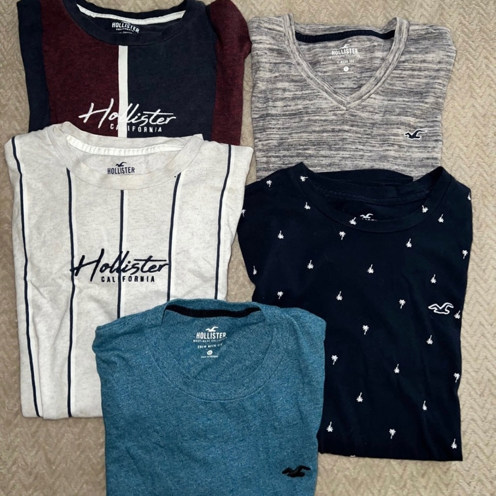 5- Hollister Co. Shirts
